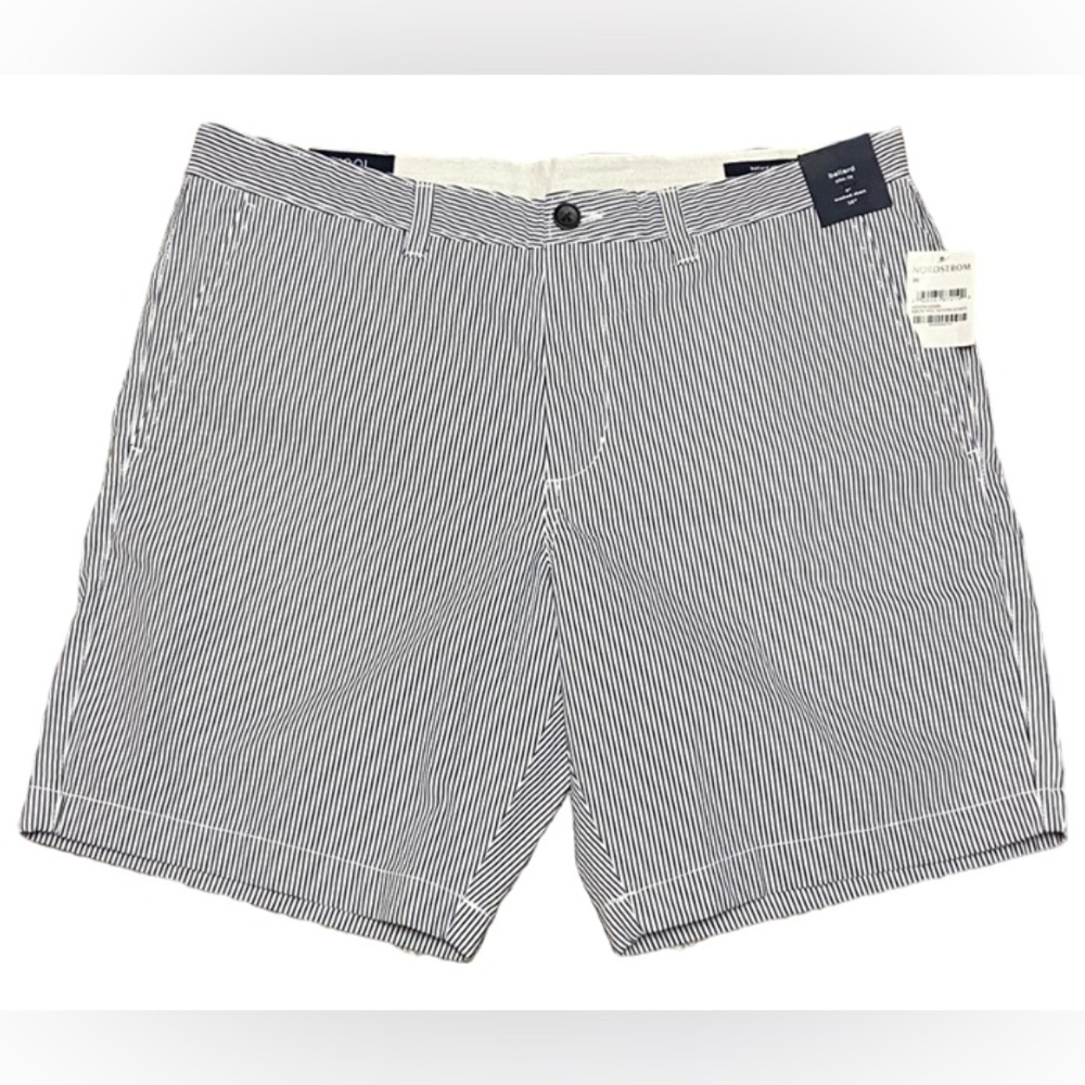 NWT - 1901 Navy Seersucker Shorts
